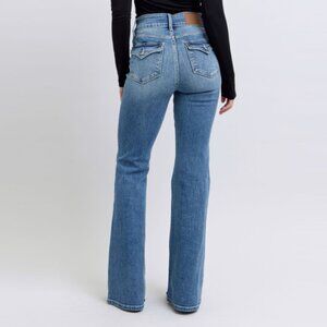Judy Blue High-Waist Flare Jeans with Tint